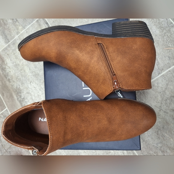 Nautica Alara ankle boot- Caramel brown- New- open box - Picture 1 of 6